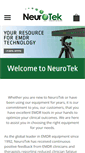 Mobile Screenshot of neurotekcorp.com